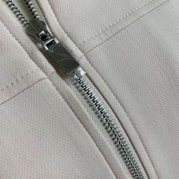 WORTH wool blend beige jacket blazer sz L womens - Picture 5 of 10